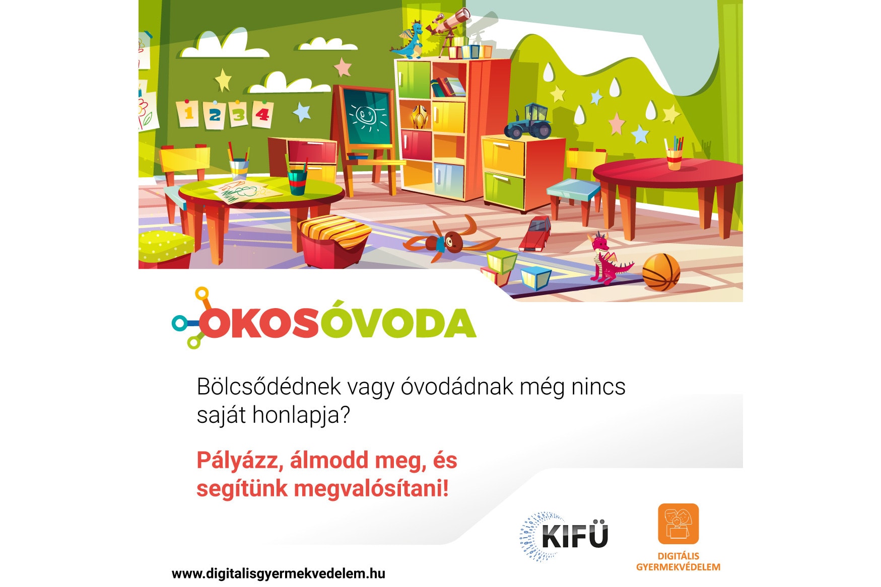 Az óvodai digitalizációt támogatja az OkosÓvoda Program