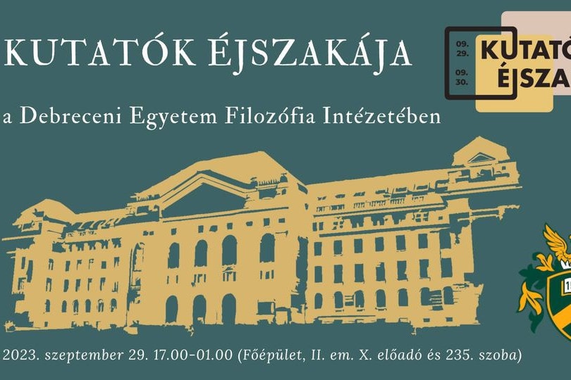 Kutatók Éjszakája – A Debreceni Egyetem több mint kétszáz programmal várja az érdeklődőket