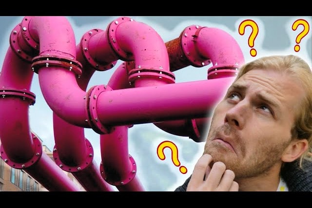 Mik azok a pink csövek Berlin városában?