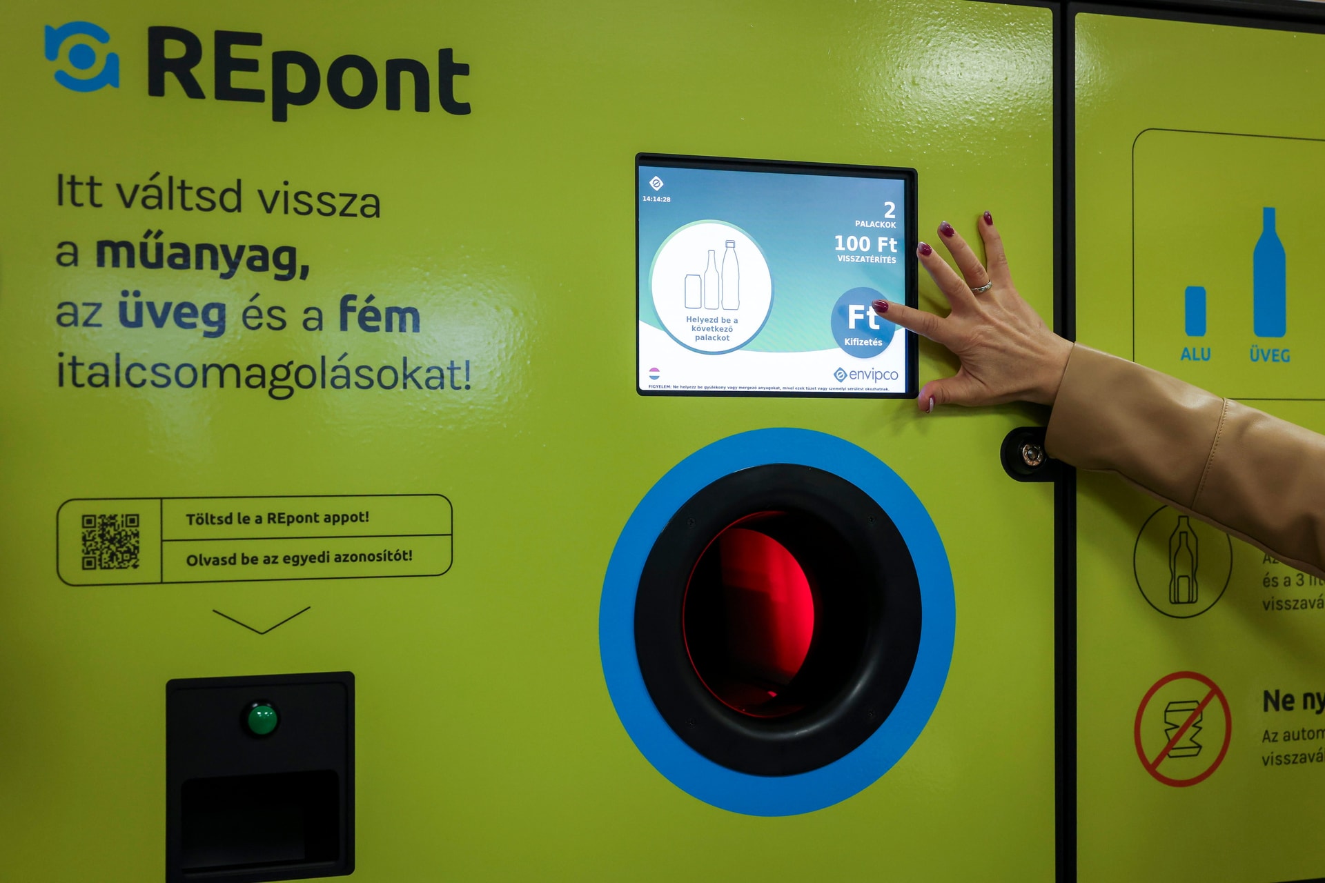 Újítás az élelmiszerkereskedelmi egységekben