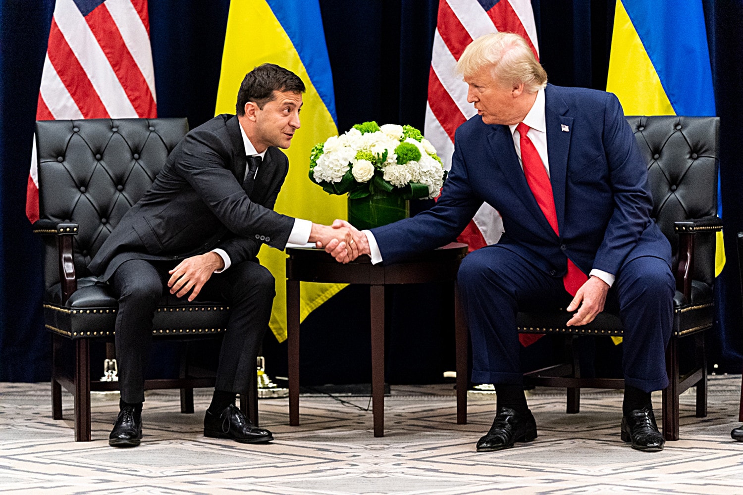 Zelenszkij harcba vinné Trumpot