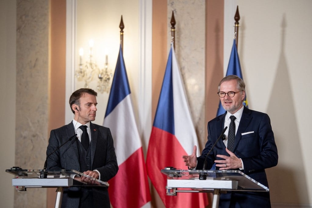 A francia államfő szerint Oroszországnak nem szabad győznie Ukrajnában