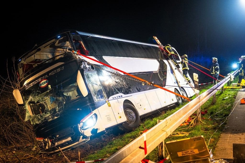Balesetet szenvedett egy turistabusz Egyiptomban