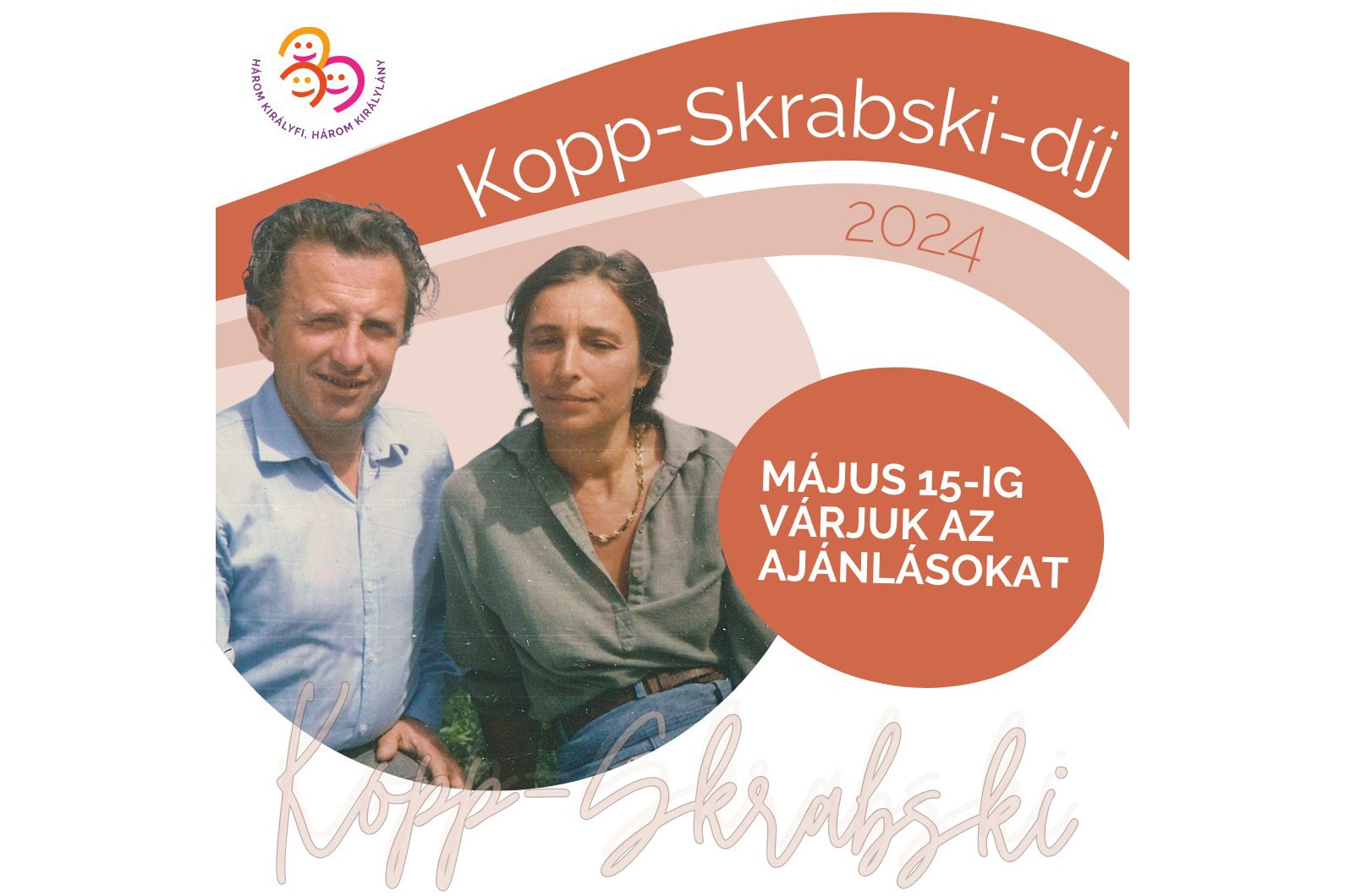 Elindult a jelölési időszak a Három Királyfi, Három Királylány Mozgalom Kopp-Skrabski-díjára