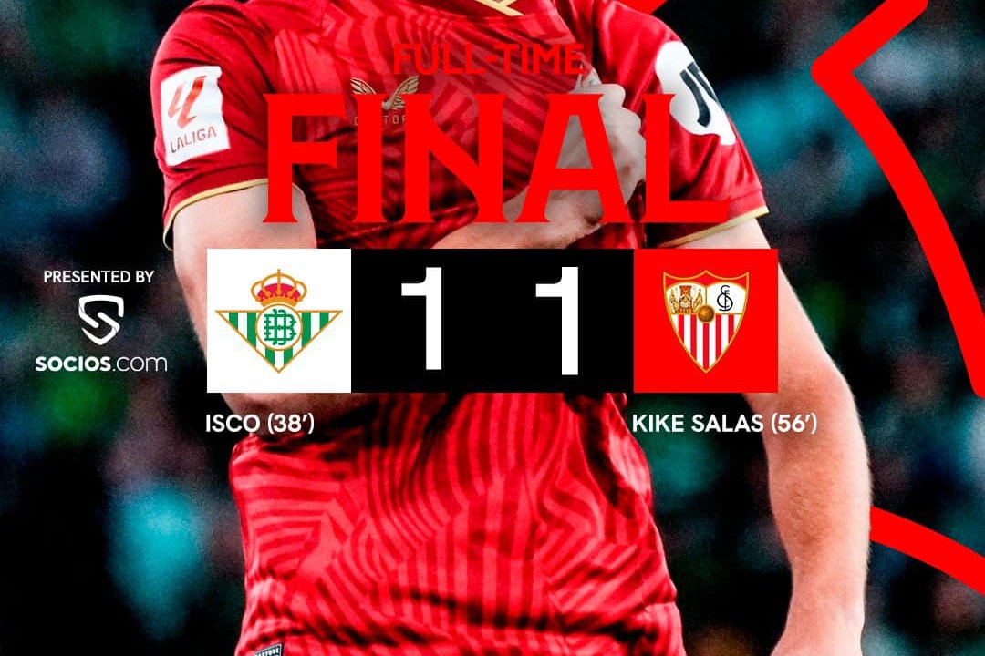 La Liga: Döntetlen a sevillai rangadón
