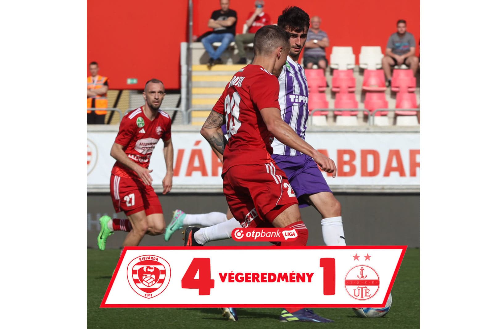 Még él a remény: győzött a Kisvárda az Újpest ellen