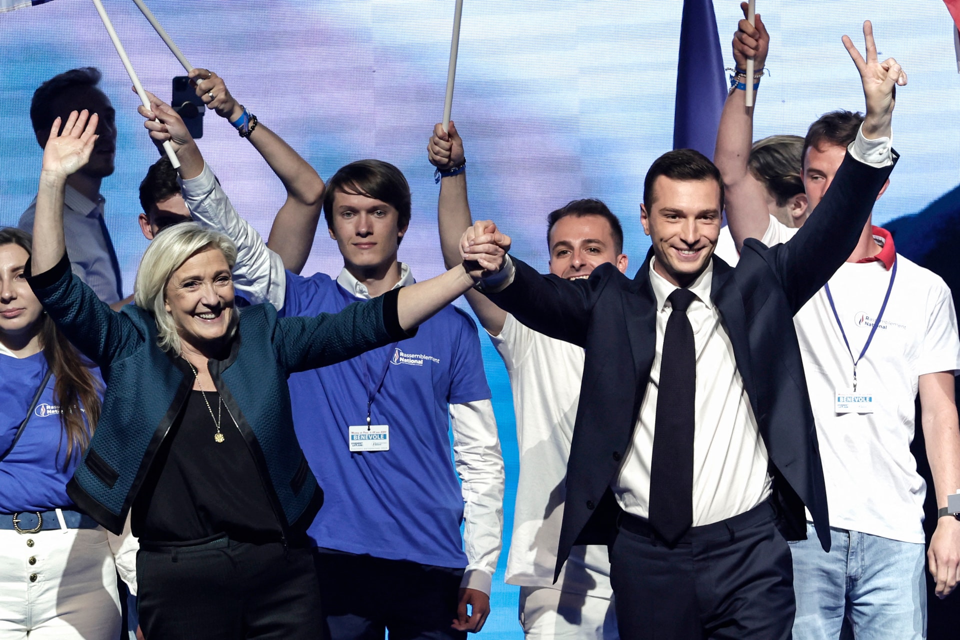 Marine Le Pen nemzeti egységkormányt szeretne