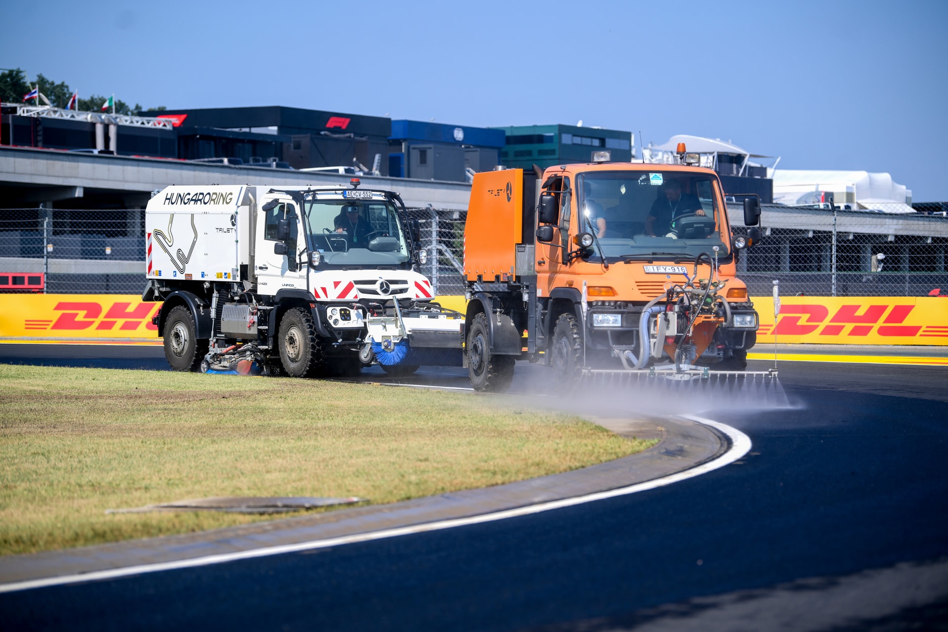 Fokozott a rendőri jelenlét a Hungaroring környékén