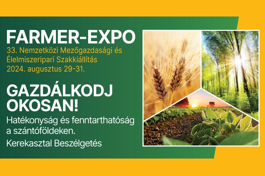 Idén 33. alkalommal strartol a Farmer Expo
