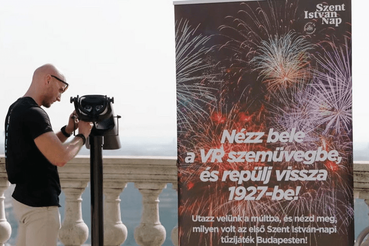 Virtuális valóság idézi meg az első budapesti Szent István-napi tűzijátékot