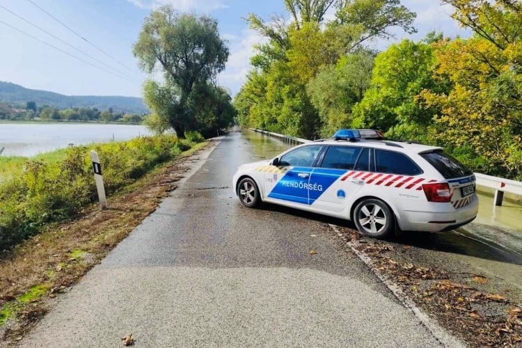 Lezárják az 55-ös utat Pörböly és Baja között