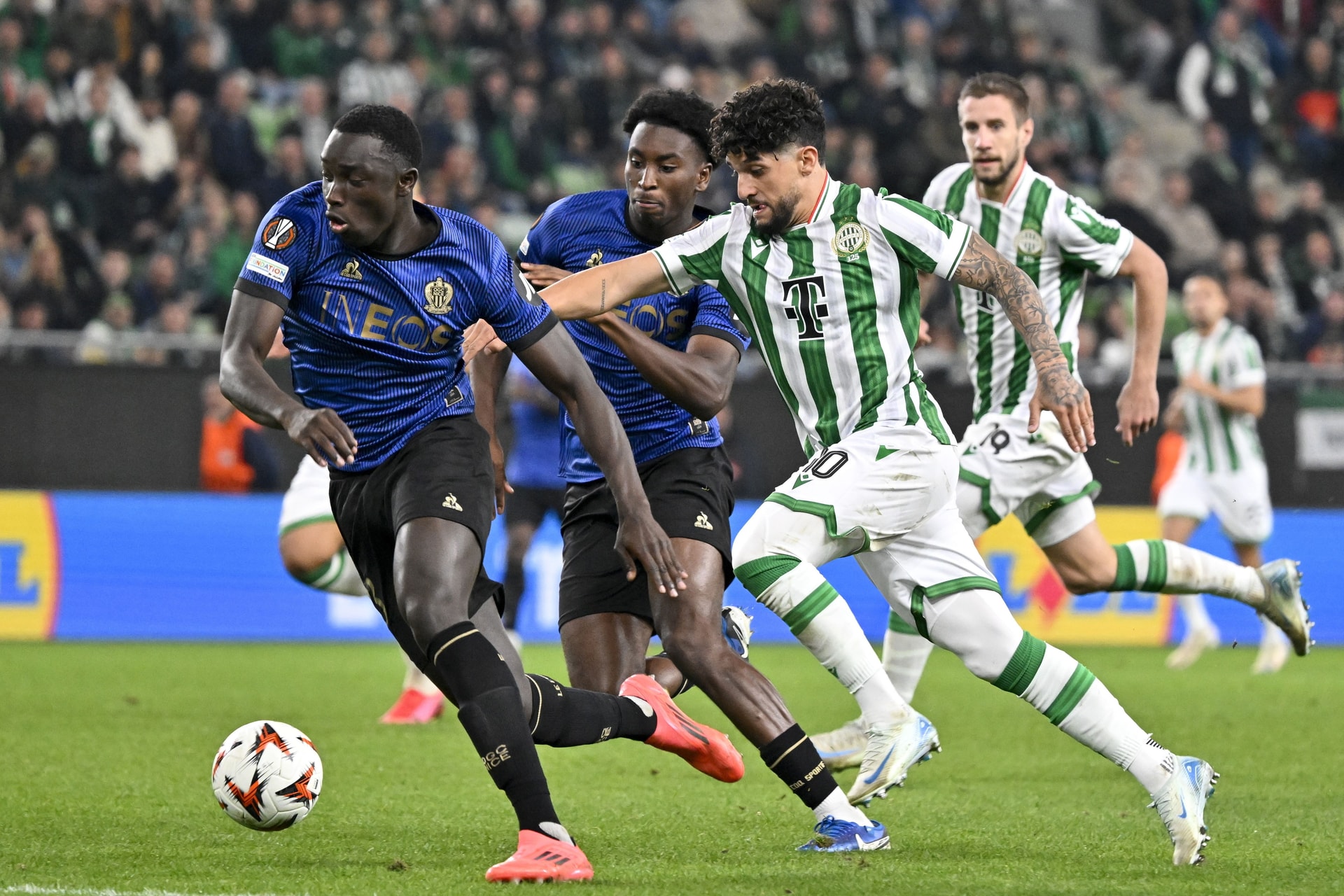 Megszerezte első győzelmét a Ferencváros az Európa Ligában