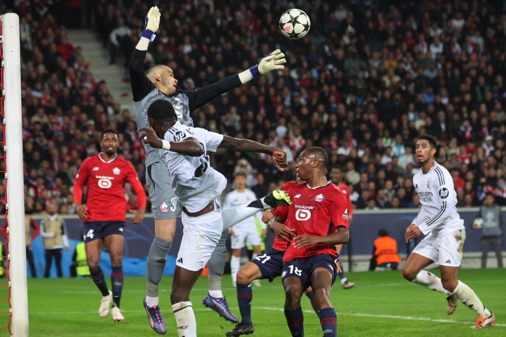 Meglepetés a javából: A francia Lille legyőzte a címvédő Real Madridot