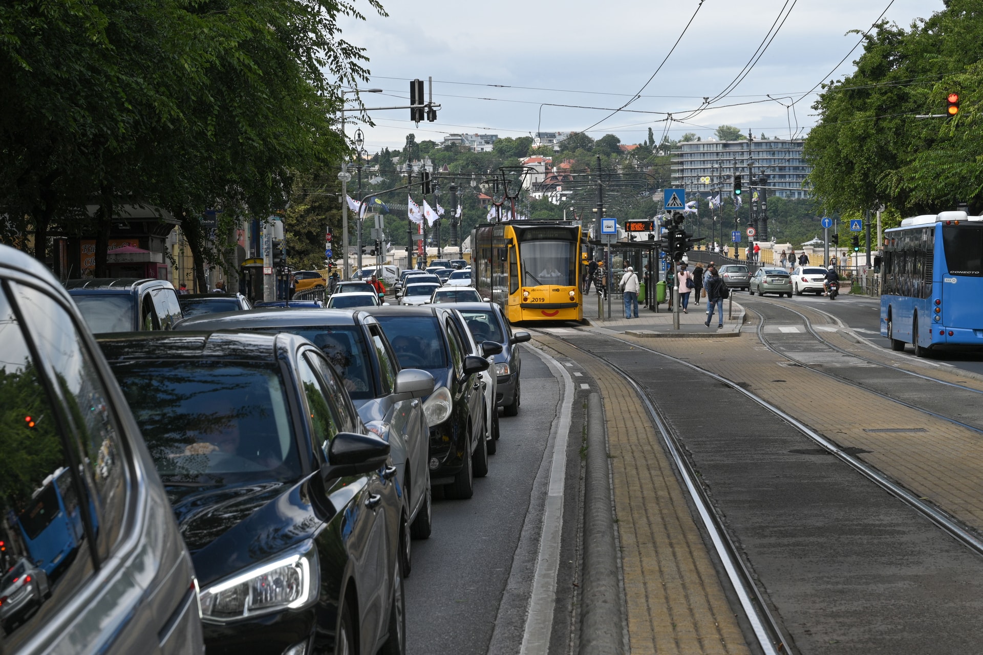 BKK: Pótlóbusz jár a 6-os villamos helyett decemberben