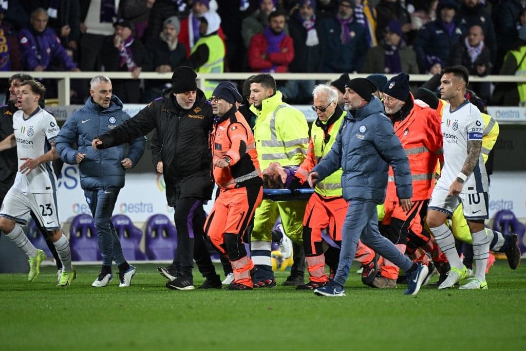 Fiorentina–Internazionale: Bove összeesett, nem folytatták a mérkőzést