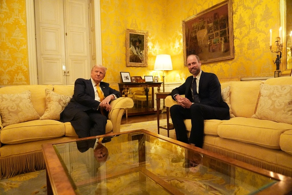 Ezért hálálkodott Vilmos herceg Donald Trumpnak