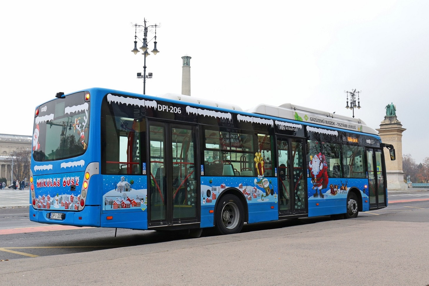 Pénteken indul a BKV Mikulásbusza