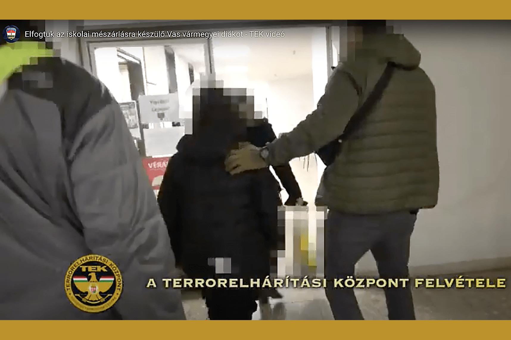 Elfogták az iskolai mészárlást tervező vasi fiatalt