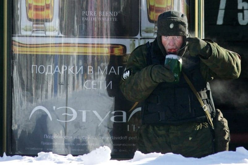 Amerikai konzerv kerül az orosz bakák zsákjába