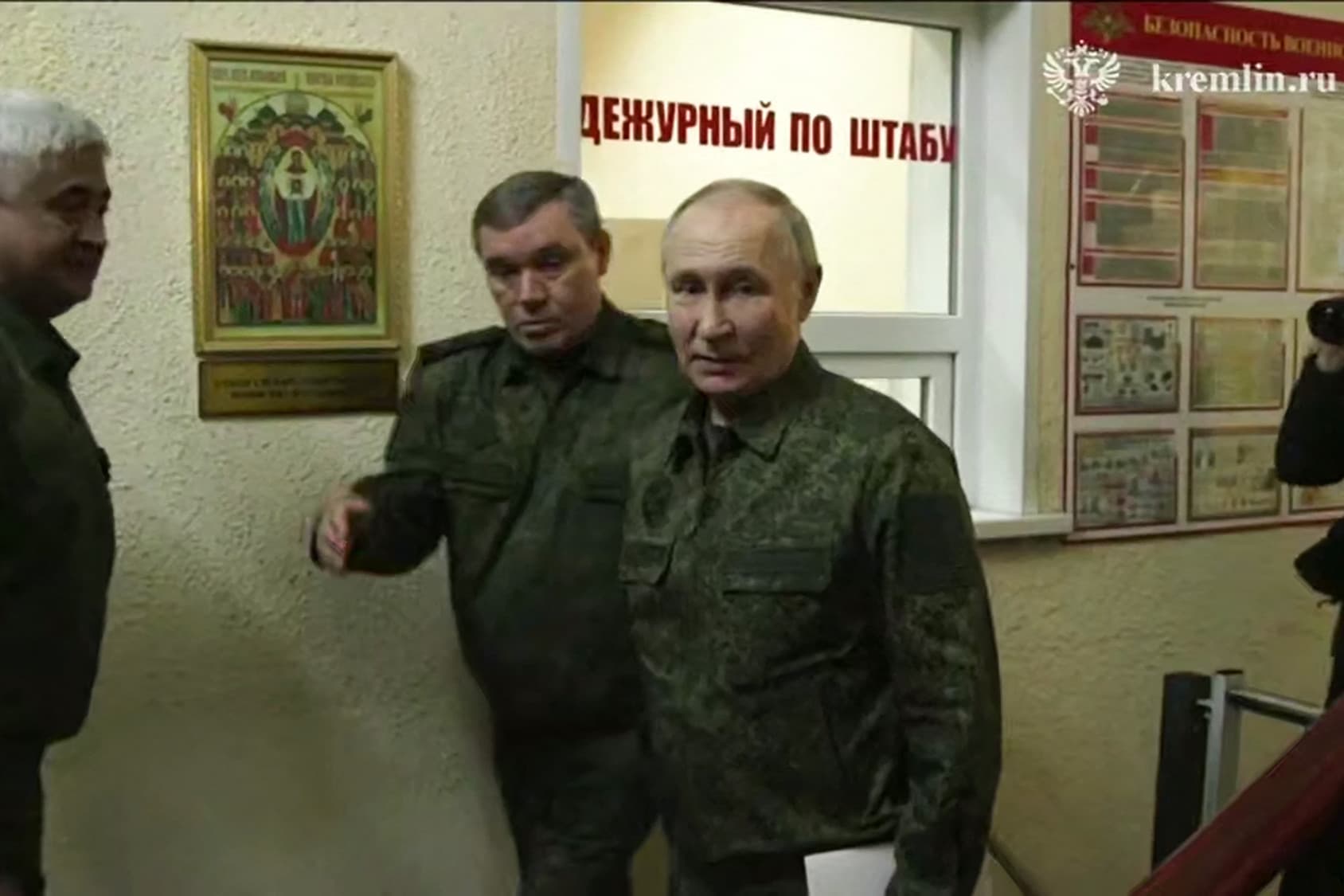 Vlagyimir Putyin ismét a Kurszki területre látogatott