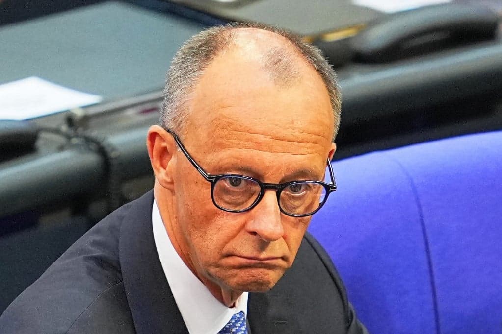 Kiderül, hogy miről beszélt Merz és Trump