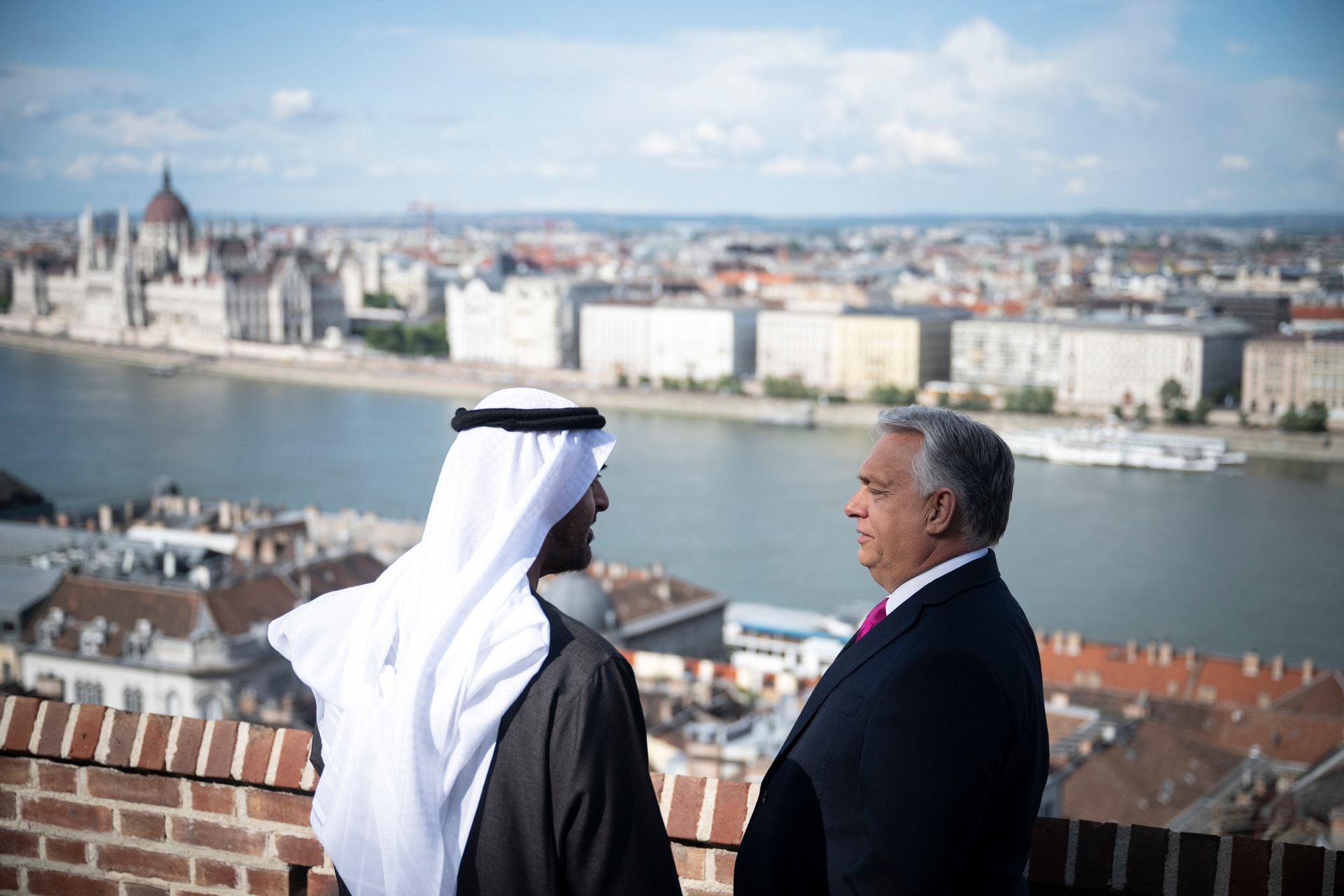 Orbán Viktor hivatalos látogatás keretében fogadta az Egyesült Arab Emírségek elnökét