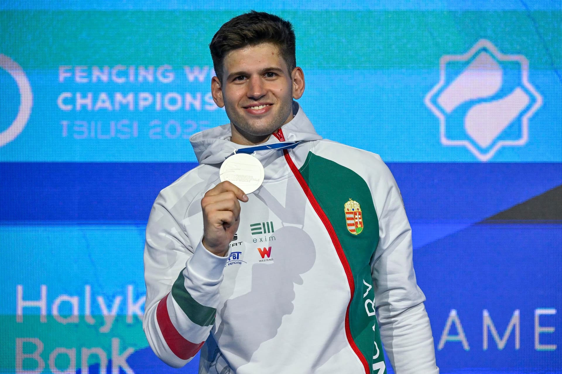 Siklósi Gergely ezüstérmes