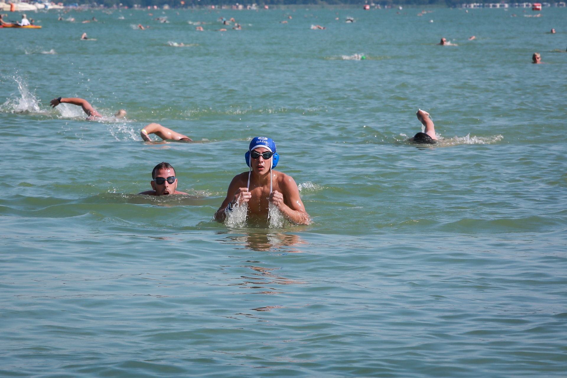 Balaton-átúszás augusztus elsején