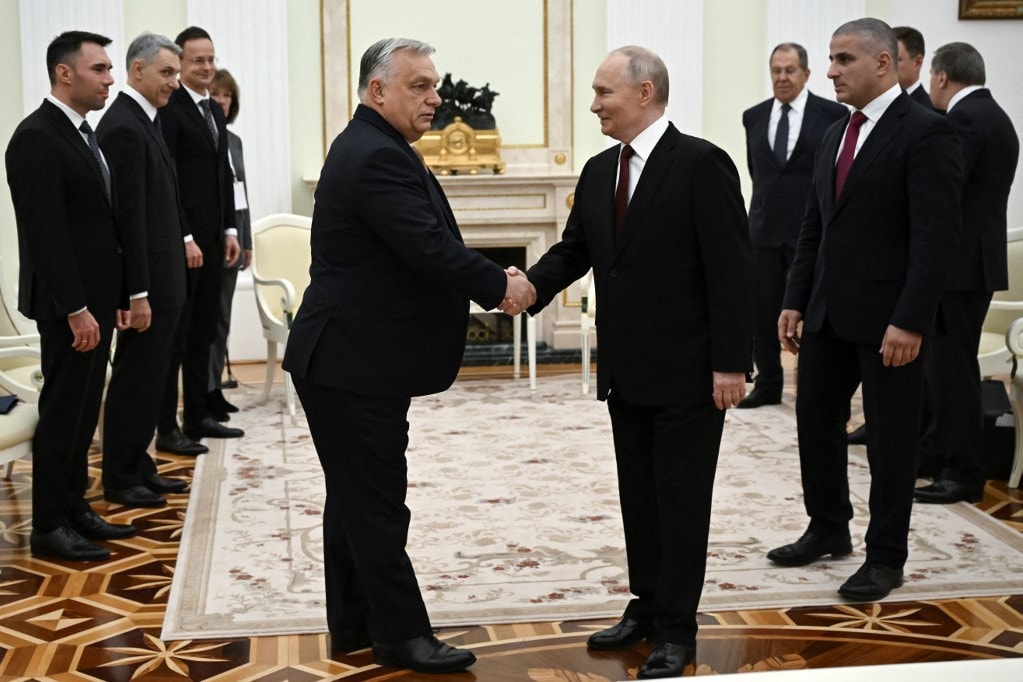Orbán Viktor a békéről és az energetikai kapcsolatokról tárgyalt Moszkvában