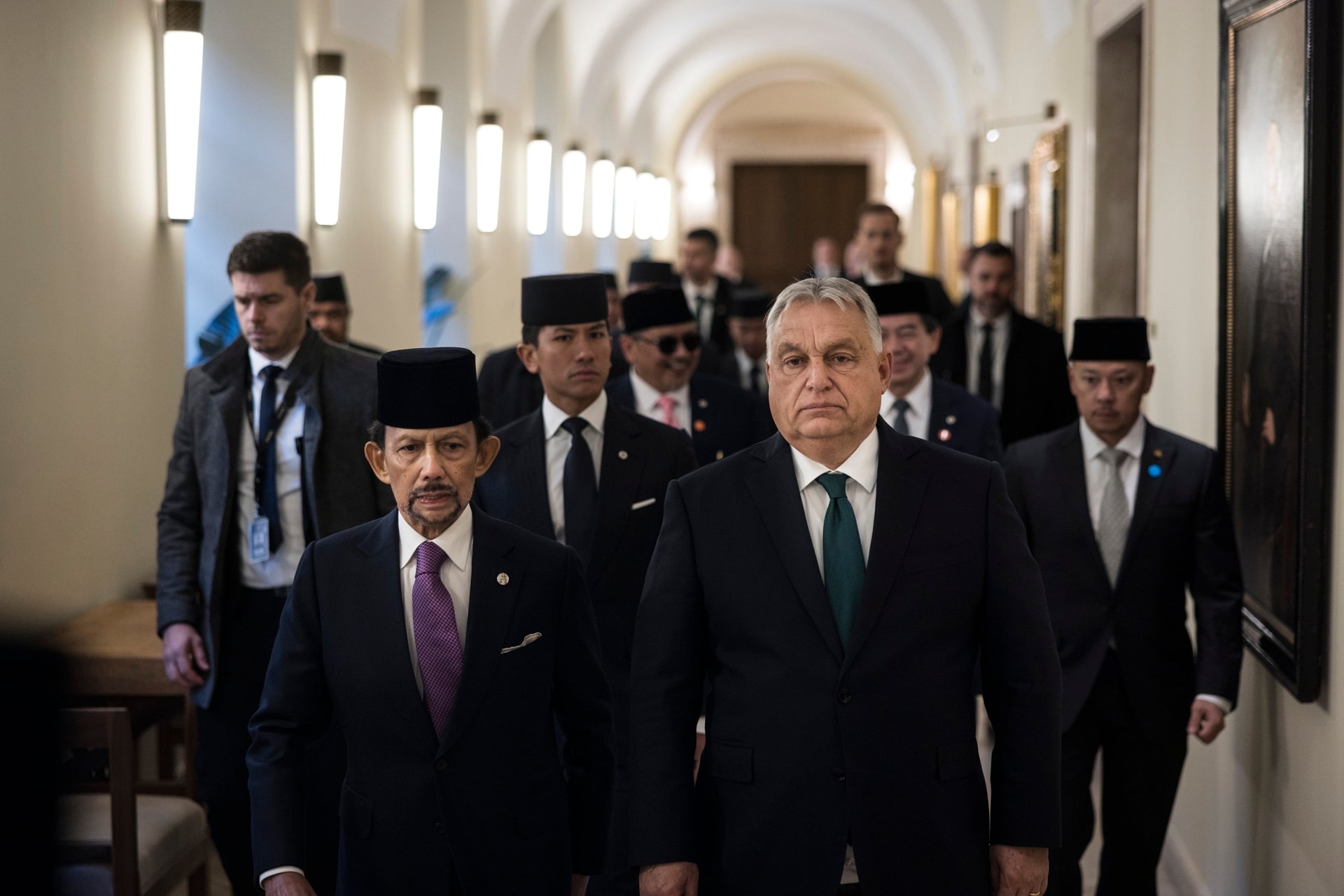 Orbán Viktor hivatalában fogadta Hászánál Bolkiáht