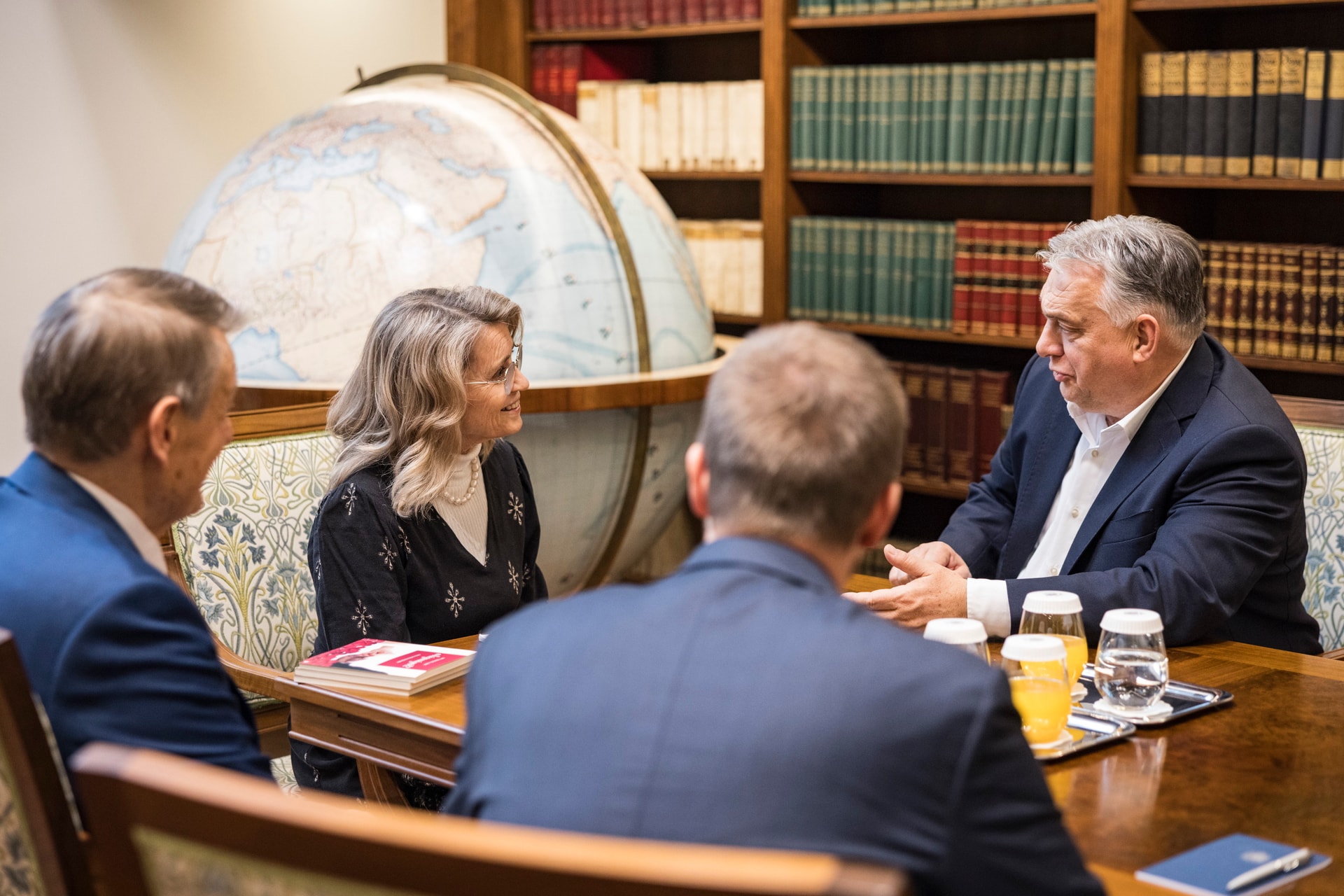 Orbán Viktor a korábbi finn belügyminisztert fogadta