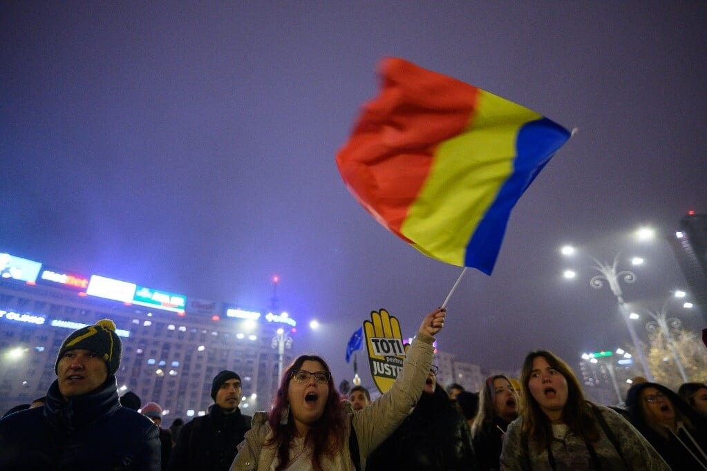 Tüntetések Bukarestben
