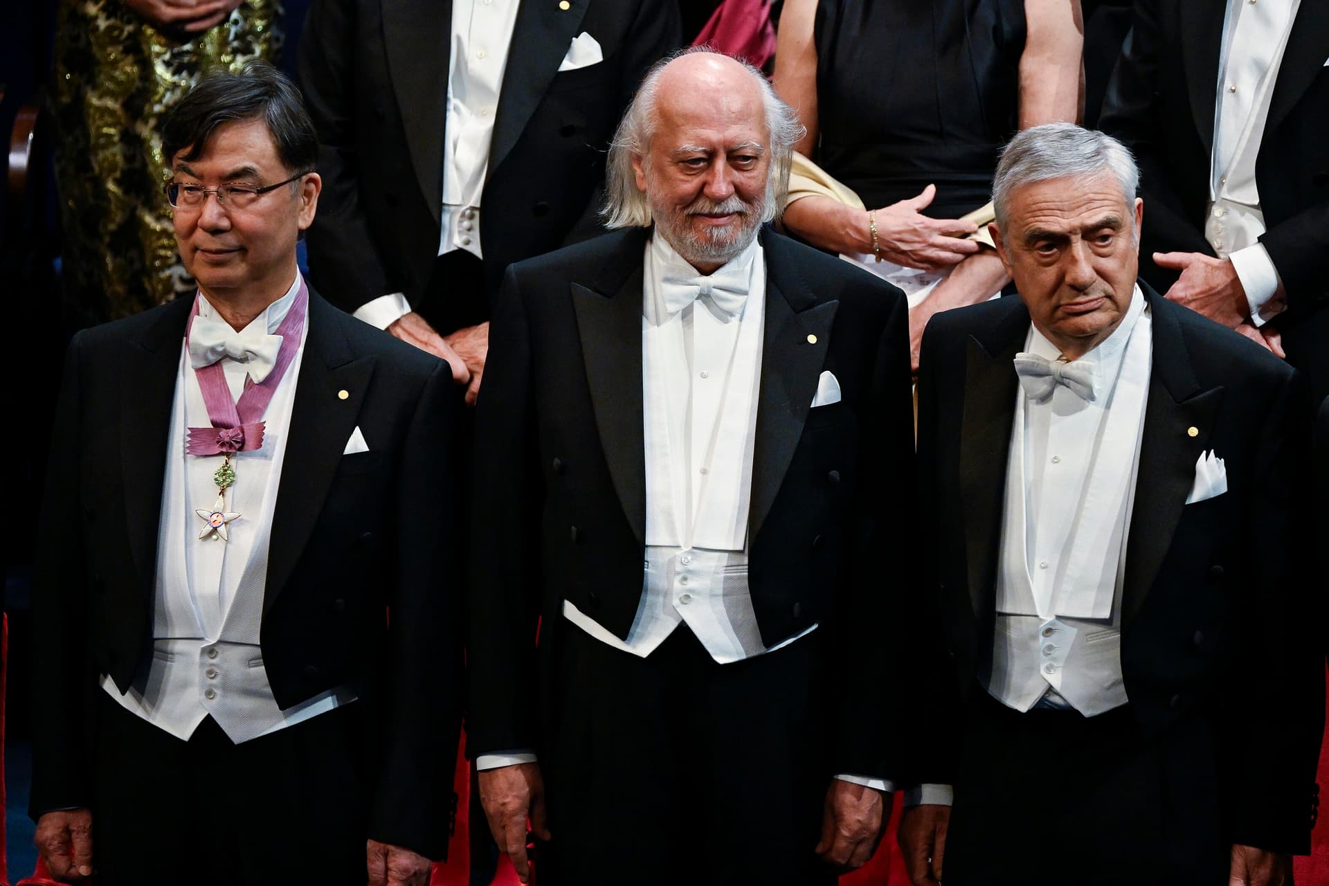 Krasznahorkai László átvette az irodalmi Nobel-díjat