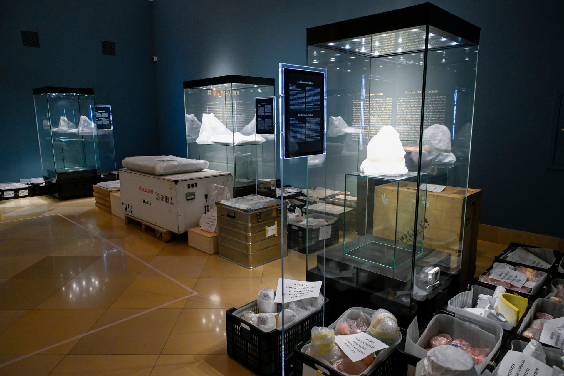 Megújul a koronázási palást terme