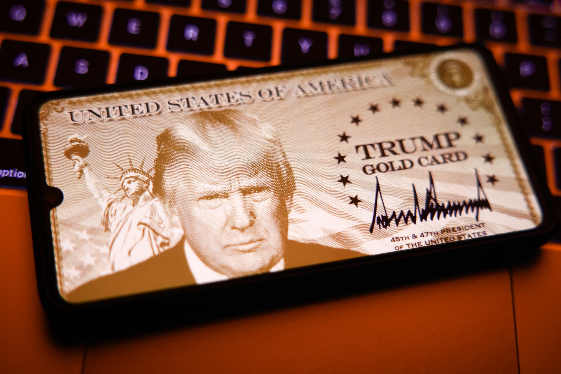 Megjelentette a „Trump Aranykártyát” az amerikai adminisztráció