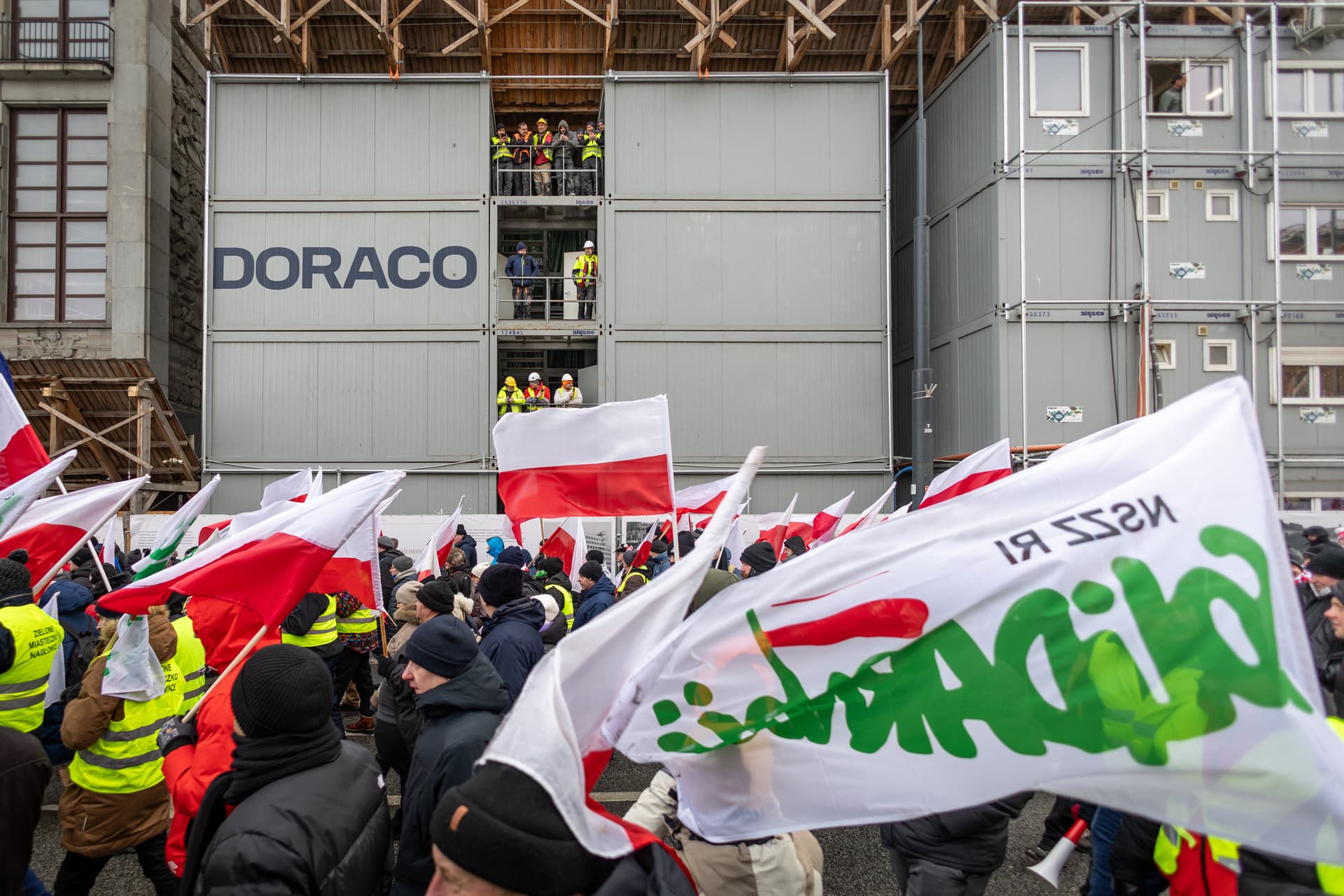 Több ezer gazda tüntetett Varsóban a Mercosur-megállapodás ellen