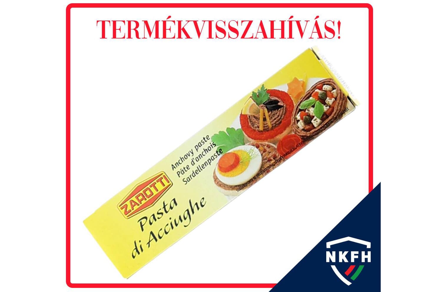 Terméket hívott vissza az NKFH