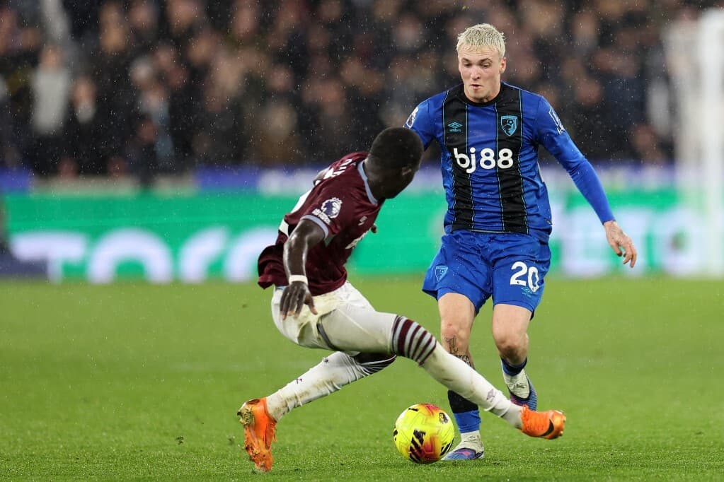 Ismét döntetlen a Bournemouth és a West Ham United mérkőzése