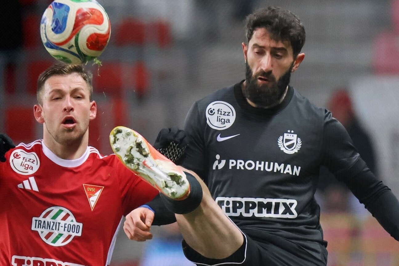 Az MTK egy perc alatt két gólt szerezve egyenlített