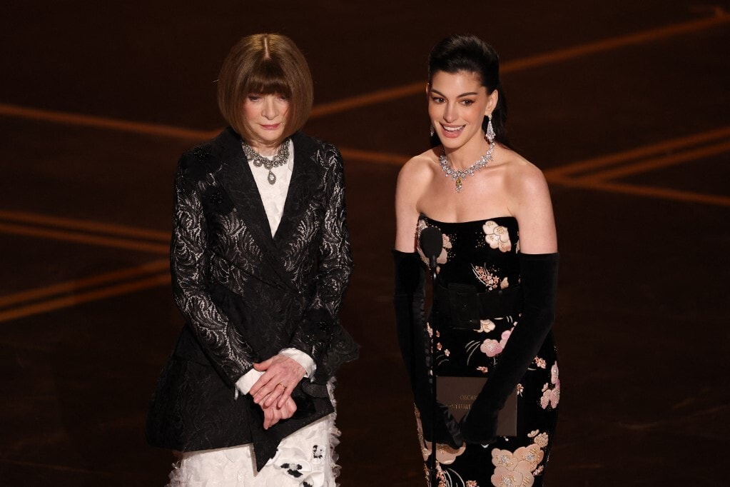 Anna Wintour és Anne Hathaway ikonikus pillanata az Oscar-gálán
