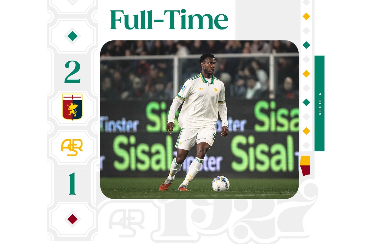 Kikapott az AS Roma Genoában