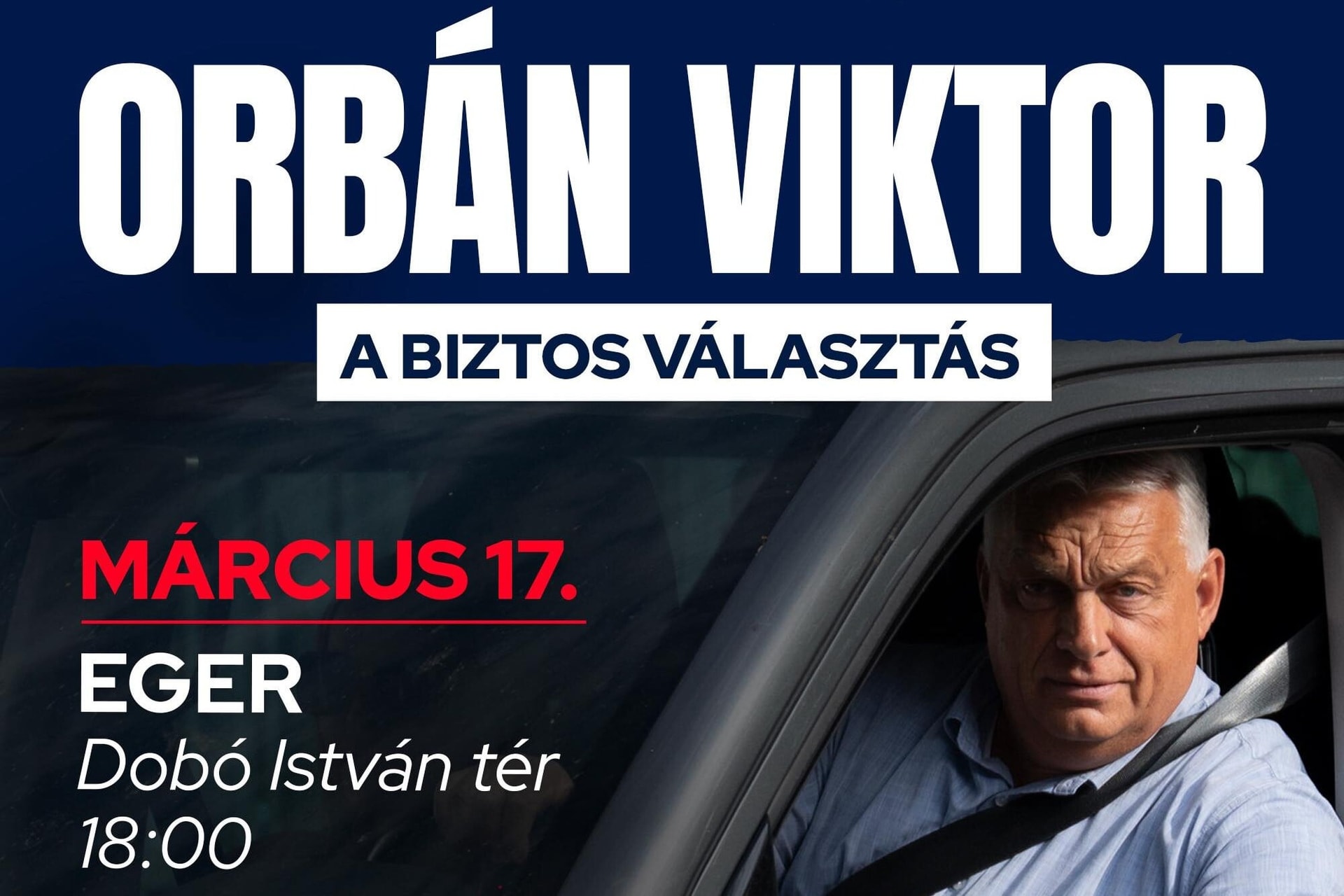 Egerben folytatódik a miniszterelnöki országjárás