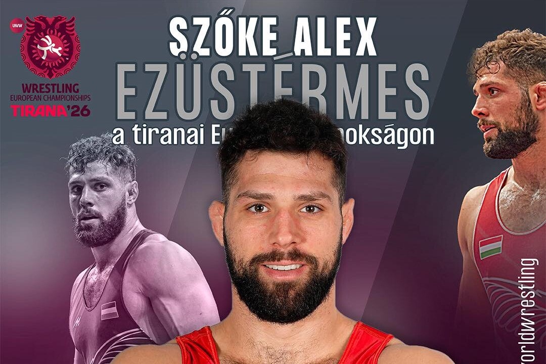 Szőke Alex EB-ezüstérmes