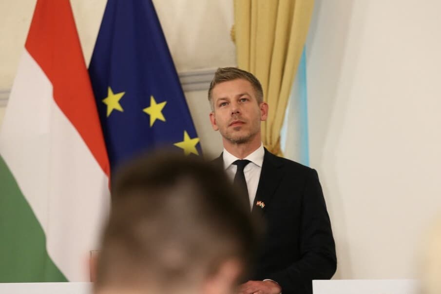 Magyar Péter megbeszélést folytatott Mark Rutte NATO-főtitkárral