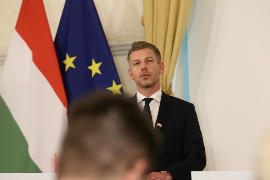 Magyar Péter megbeszélést folytatott Mark Rutte NATO-főtitkárral