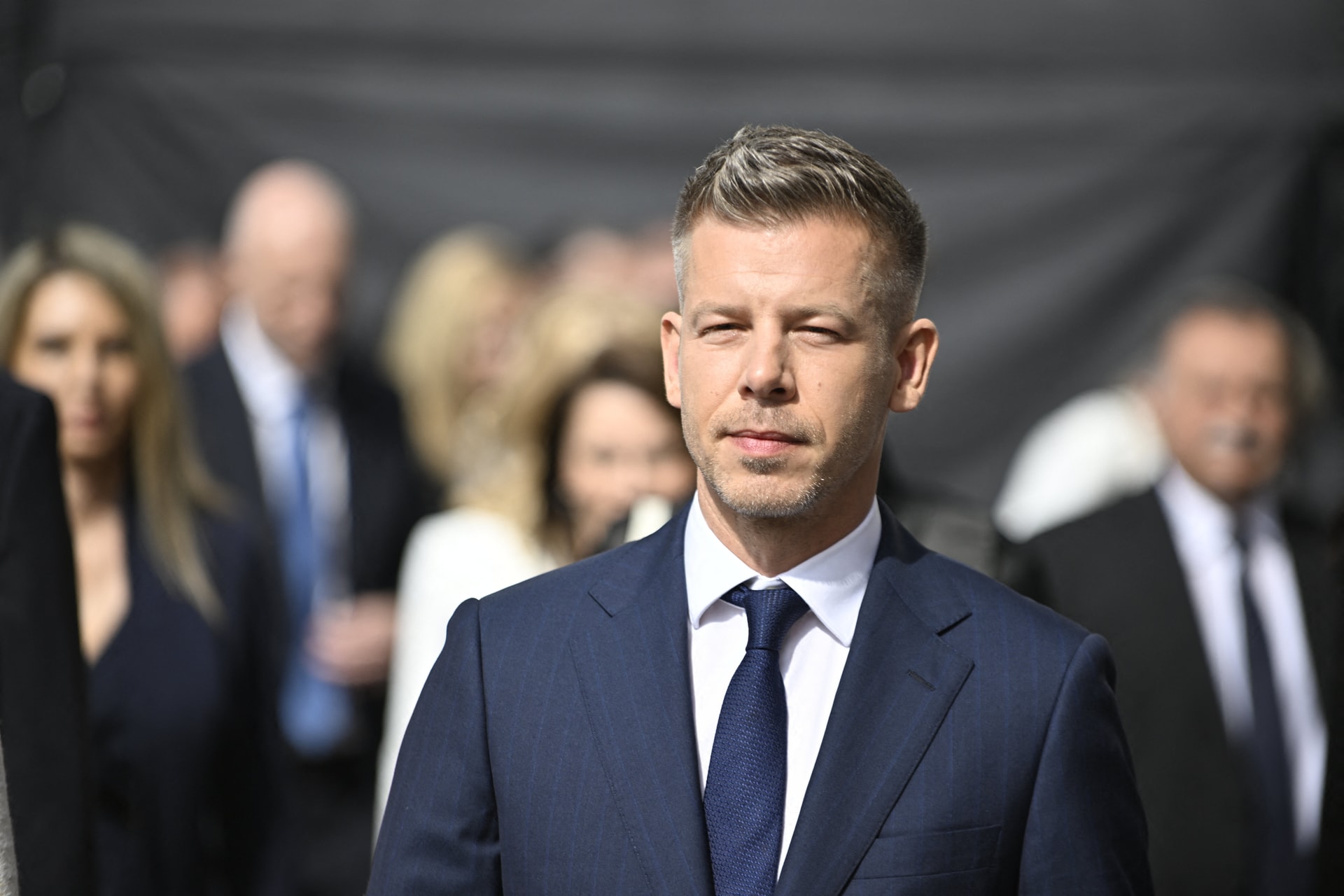 Szimbolikus Magyar Péter látogatása Lengyelországban