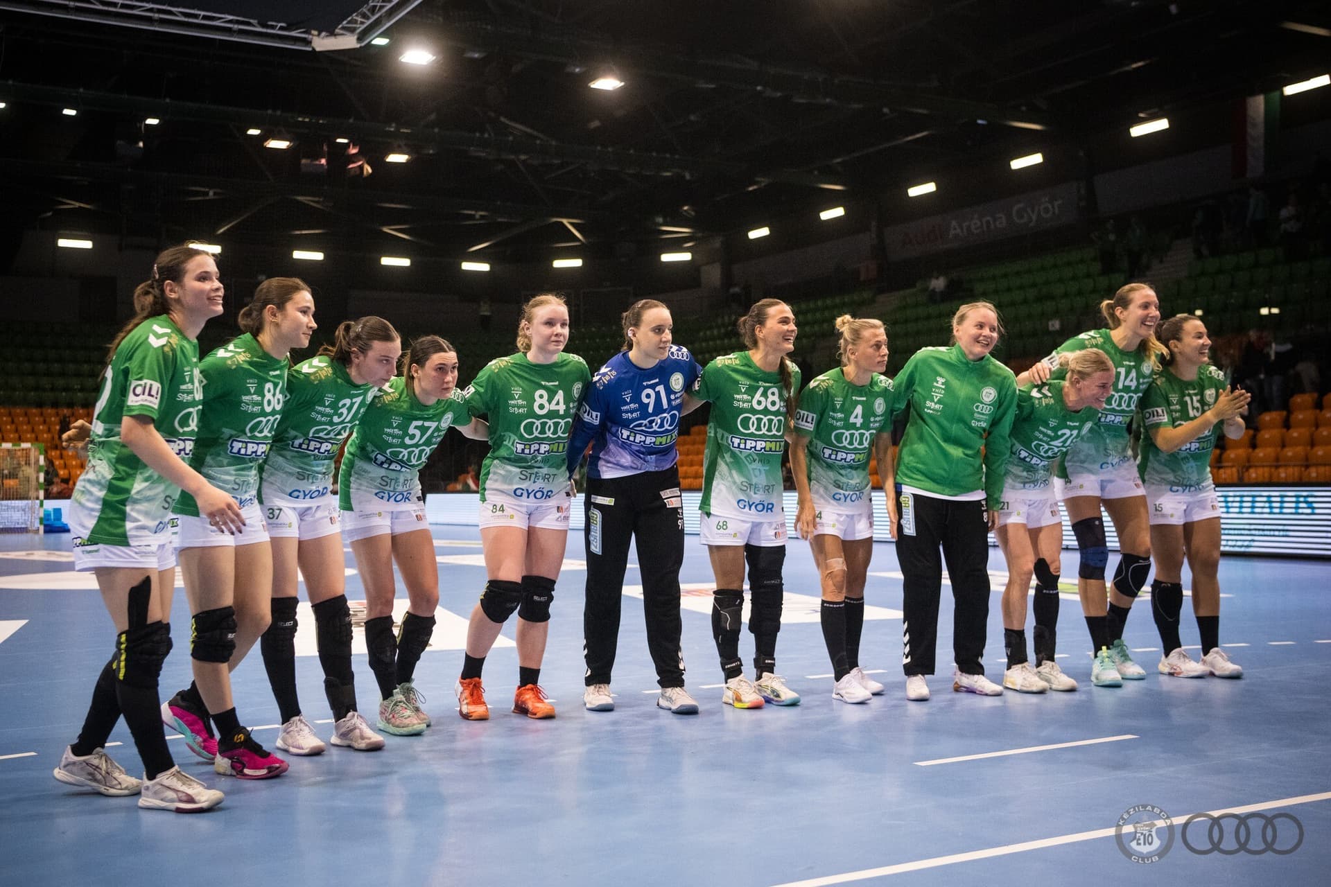 Bajnok a Győr, ezüstérmes a Ferencváros