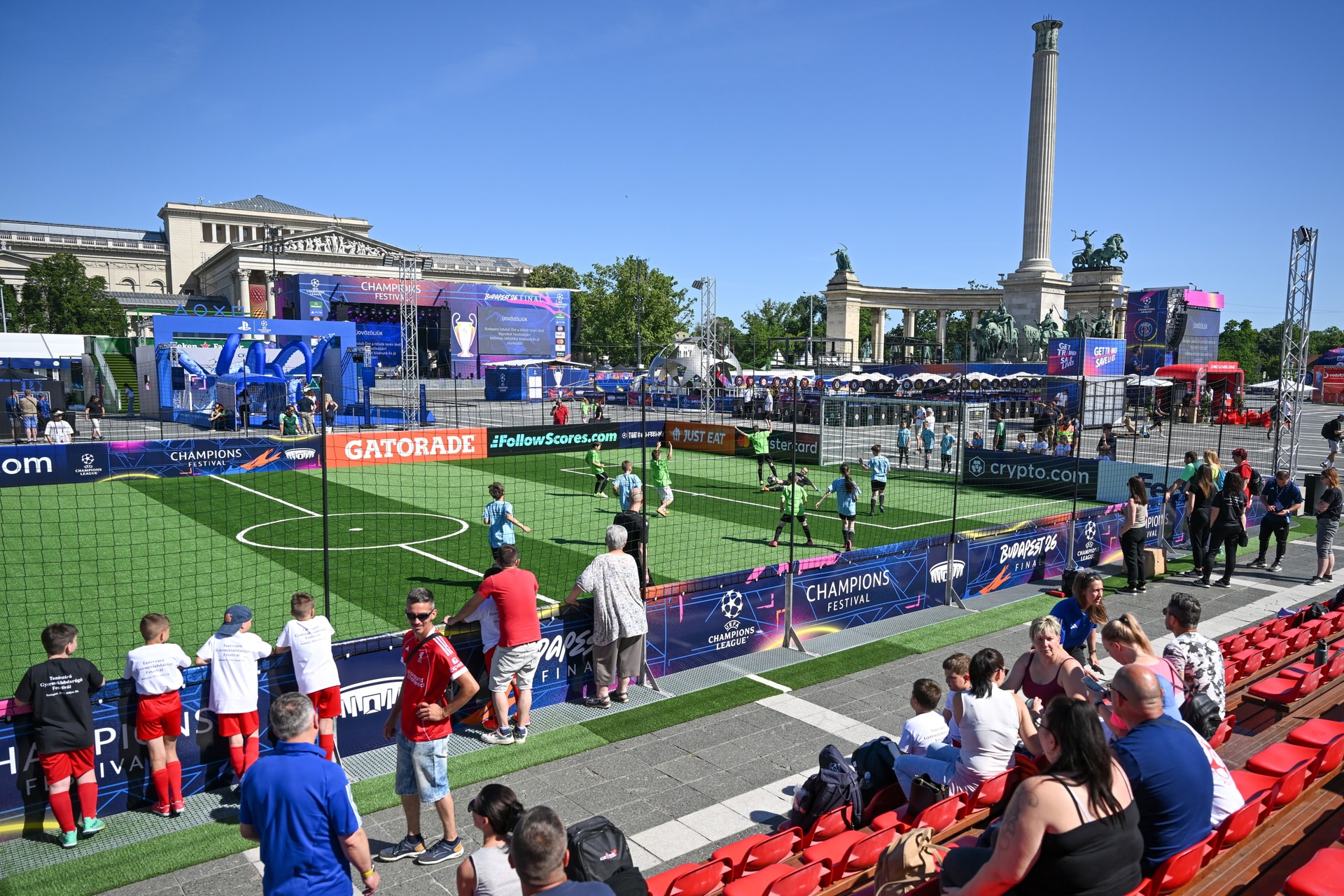 Nincs veszélyben a szombati UEFA Bajnokok Ligája döntő