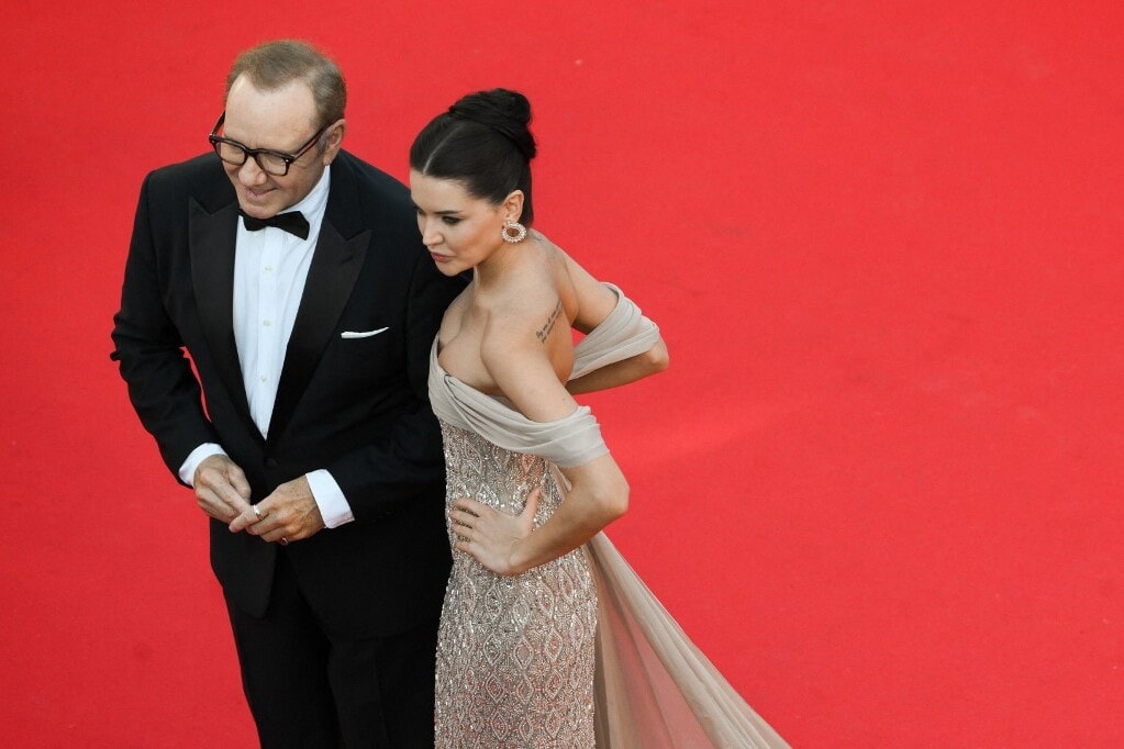 Kevin Spacey feltűnt a cannes-i fesztiválon