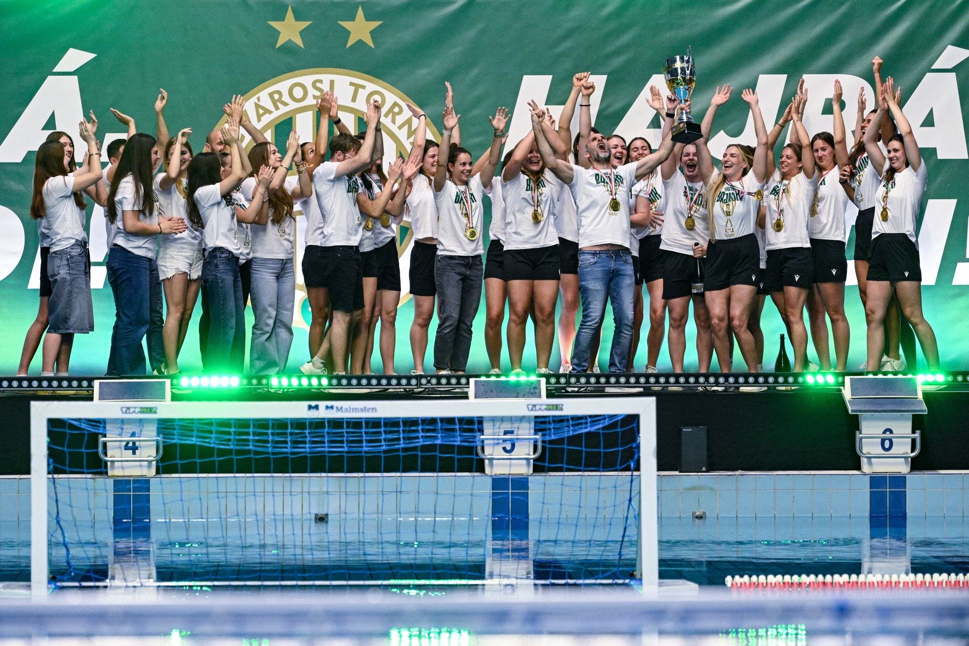 Férfi vízilabda: Története 28. elsőségét gyűjtötte be a Ferencváros